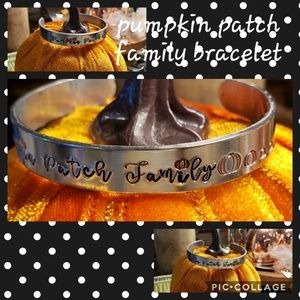 Fall themed cuff bangle bracelets